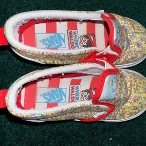 Where’s Waldo toddler vans shoes size 9